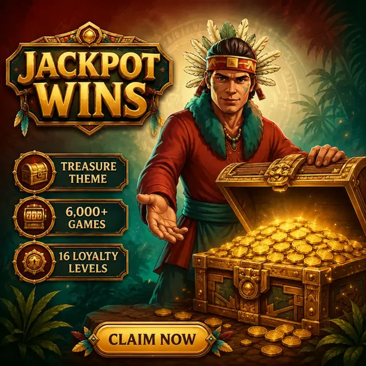 The Riverborn opens treasure chest revealing jackpot wins at Jackpotraider Casino