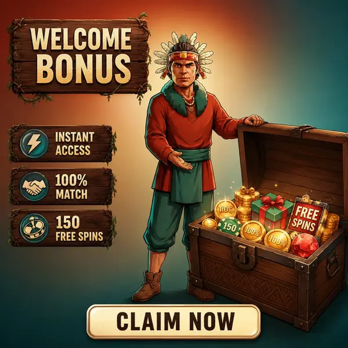Riverborn opens treasure chest revealing verify bonuses at Welcome Bonus Access portal